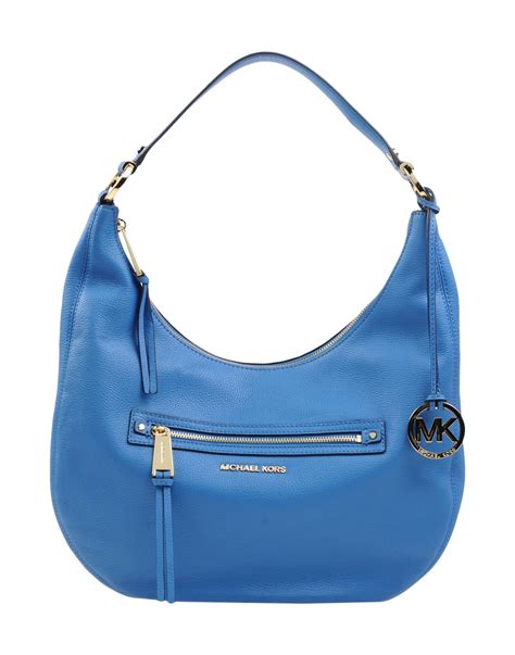 michael kors colorful bag|michael kors blue shoulder bag.